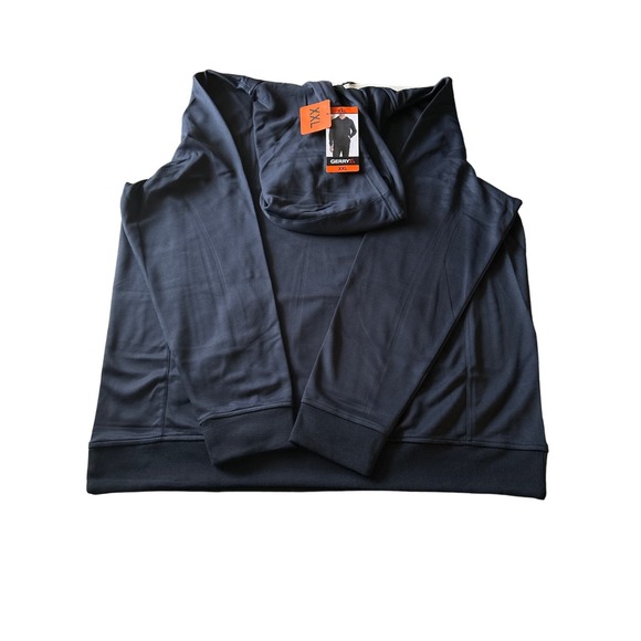 Gerry Mens Spring Pull Over Performance Blue Hoodie XXL - Picture 4 of 7